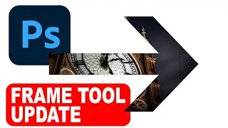 Photoshop : NEW UPDATE Frame Tool / Shapes Overview 2025 (Non AI)