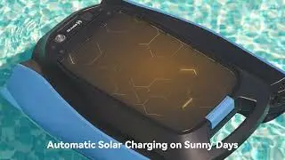 Solar Powered Pool Skimmer