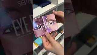 custom top quality paper eye shadow pallet packaging box with mirror magnetic