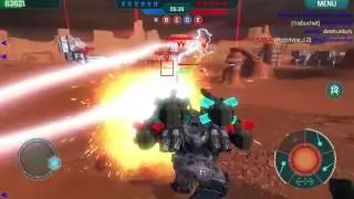 War Robots testing (the new Prototype Light and Medium weapons)