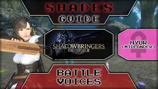 (FFXIV) Battle Voices: Female Hyur (Midlander)