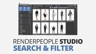 What is Renderpeople STUDIO? - Search & Filter