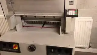 Upgraded IDEAL 4850-95EP Programmable Paper Guillotine