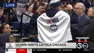 The Pregame Show: Enthusiastic fans fill the student section!
