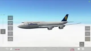 Infinite Flight: Lufthansa Boeing 747-8 Landing into Frankfurt am Main International Airport