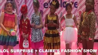 LOL SURPRISE  DOLLS IN REAL LIFE FASHION SHOW / SISTERS FOREVER