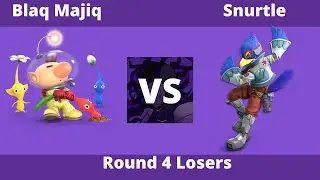 100$ Smash Tourney Round 4 Losers | Blaq Majiq Vs Snurtle