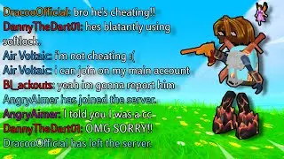 He Accused Me Of Cheating, So I Joined On My Main.. (Roblox Arsenal)