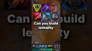 Can you build Lethality Camille?  #leagueoflegends #camilleguide #gaming