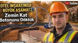 Otel İnşaatında B&uuml;y&uuml;k Aşama! 🏨 Zemin Kat Betonunu D&ouml;kt&uuml;k | Construction Simulator B&ouml;l&uuml;m#3