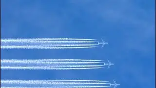 ⚠️НАБЛЮДЕНИЕ ЗА ХИМТРЕЙЛАМИ💨 Эпизод 6. Вот вид нашего неба во время работы правительства.