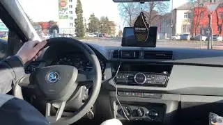 Sunny Morning Drive | 2015 Škoda Fabia III 1.0 MPI | Manual Car POV #011
