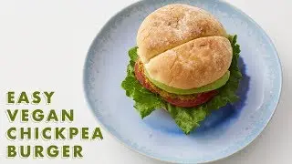 Spicy Curry Chickpea Burger | Vegan Eats with Liv's Healthy Life