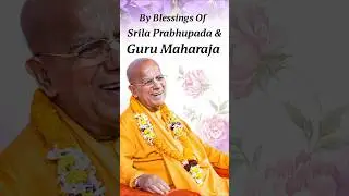 By Blessings Of Srila Prabhupada and Guru Maharaja | Srila Gopal Krishna Goswami #shorts