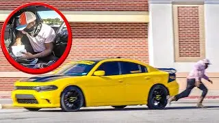 EPIC BAIT CAR PRANK IN THE HOOD PART 4! | Official Tracktion