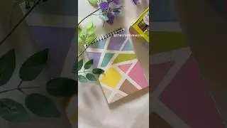 😍Masking Tape Art | Easy DIY Painting For Beginners | The Creative Works #shorts #diy #ytshorts