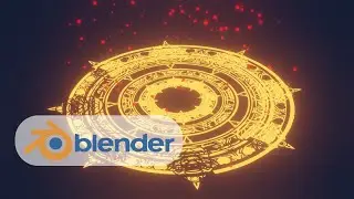 Doctor Strange spell symbol animation tutorial Blender English