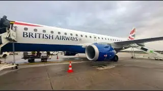 British Airways Cityflyer Embraer E190 | Frankfurt to London City