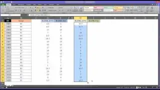 RANK.AVG and RANK.EQ Functions in Excel