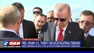 President Trump: U.S., Turkey can solve bilateral tensions