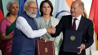 Germany and India sign &euro;10 billion green development deal as Modi visits Berlin