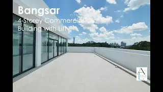 Bangsar Jalan Maarof 4-Storey Commercial Building with Lift [2nd Floor 4,535sf] : FOR RENT