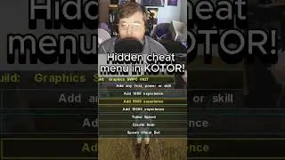 Found a hidden cheat menu in #KOTOR. #starwars #twitch #gaming #quicksavequickload