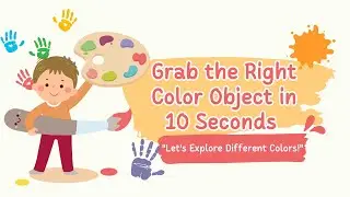 Color Flash Challenge! | Grab the Right Color Object in 10 Seconds 🎨🏃&zwj;♂️ @kidshub_Schools