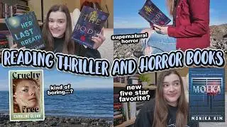 reading my favorite book of the year so far 🤯📚❤️&zwj;🔥 [thiller and horror reading vlog]