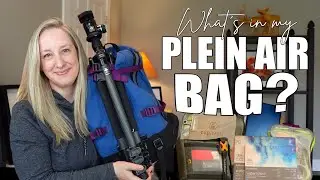 Watercolour Plein Air Painting | What’s in My Backpack?