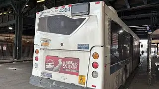 NYCT Bus: 2009 Orion VII NG HEV #4394 [Audio Recording] 