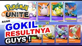 Hasilnya GOKIL Guys! Rank Mode POKEMON UNITE Kelas Menengah Ke Atas, Bakal Menang Atau Kalah Nih?!