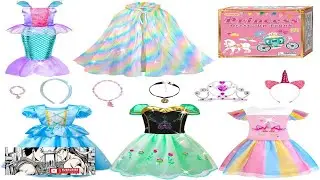 Meland Princess Dress Up Dress Up Clothes for Girls with ToysChristmas Review