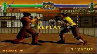 Fighting Vipers Gameplay10(SS) Bahn