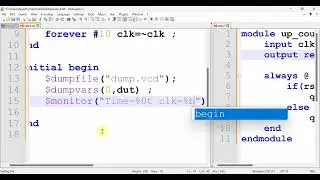 4 Bit Up-Counter  #verilog  #code