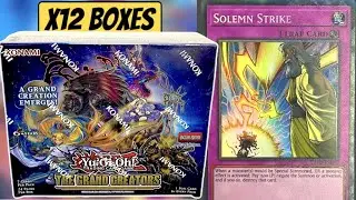 *NEW* Yugioh GRAND CREATORS CASE OPENING!