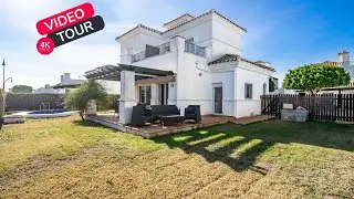 Three bed three bath villa enebro with private pool on la torre golf resort - 360,000 Euros