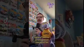 Behind-The-Scenes Footage of my Figment Voice for the upcoming fan made film! #figment #disney