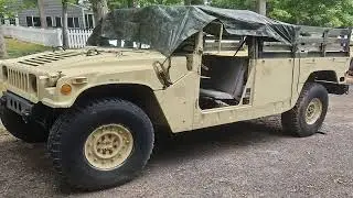 1986 Humvee Cummins Swap and restomod Video 1