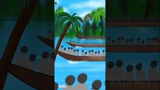 Happy Onam|| onam animation || #animation #shortfeed #cartoon #onam #festival  #anime #boatrace
