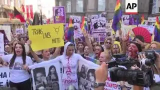 Raw: Transgender Woman's Death Sparks Protests