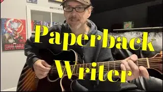 Beatles- Paperback Writer (Two chord song)