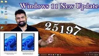 windows 11 build 25197 Update, new taskbar, animated icons, system tray,  fixes (dev)