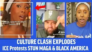 ICE Protest Backlash: Latino Culture Clash Shocks MAGA Voters & Black Americans
