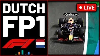 🔴F1 Live - Dutch GP Free Practice 1 Watchalong | Live Timings + Commentary
