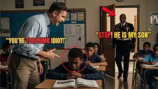 Teacher Called Black Student 'Too Dumb' &mdash; Until Father Walked In Military Uniform: 4-Star General!