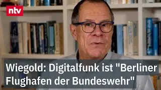 Wiegold: Digitalfunk ist 