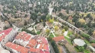 Cevizlibag and Zeytinburnu Istanbul View 🥰 #istanbulturkey #forest #cemetery #winterambience 