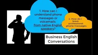 How to leave a professional phone voicemail, message | Business English Conversations 5