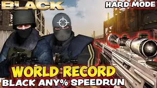 NEW WORLD RECORD !! SPEEDRUN ANY% HARD - BLACK PS2 (HARDWARE) JAPANESE VERSION